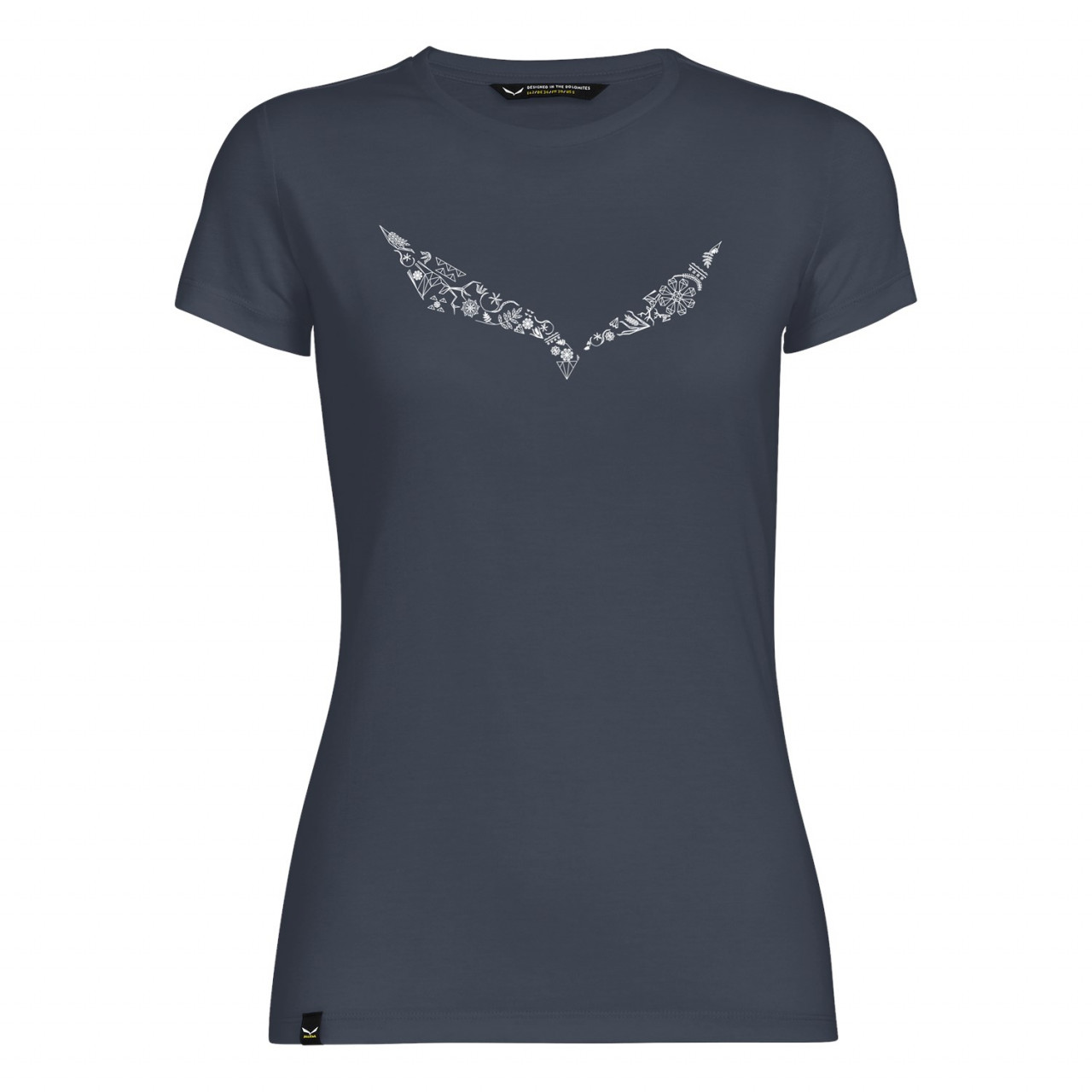 Salewa Solidlogo Dri-Release® T-Shirts γυναικεια μπλε/σκουρο μπλε Greece SC4187693